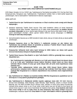 #CAMP_TYPE# S.E.&Ccedil; HERŞEY DAHİL CİHAZ KAMPANYASI