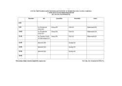 Su &Uuml;r&uuml;nlerine Giriş D14 Kimya D9 Fizik D3 Matematik D4 Su