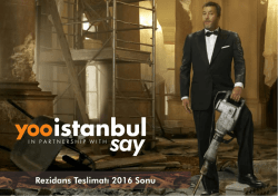 E-Broş&uuml;r - yooistanbul