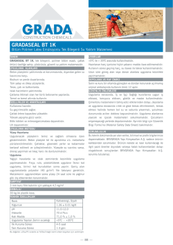 GRADASEAL BT 1K