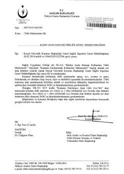 A&ccedil; - T&uuml;rkiye Kamu Hastaneleri Kurumu