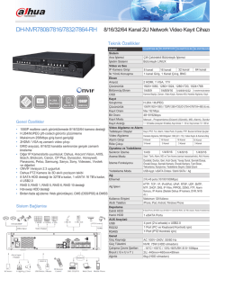 DH-NVR7808/7816/7832/7864-RH
