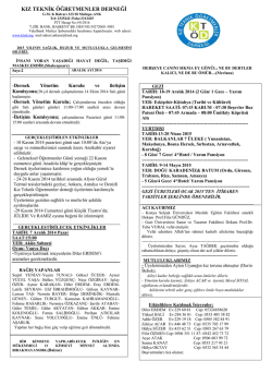 İndirmek için tıklayınız... - Kız Teknik Öğretmenler Derneği