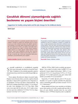 PDF İndir - T&uuml;rkiye Aile Hekimliği Dergisi