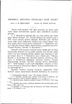 s&icirc;rderya boyunda oğuzlara dair izler