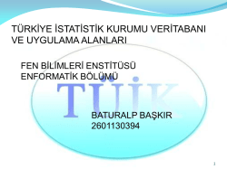 Baturalp Başkır - İstanbul &Uuml;niversitesi | Enformatik B&ouml;l&uuml;m&uuml;