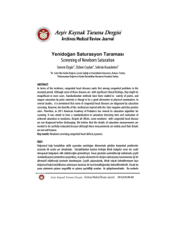 Arşiv Kaynak Tarama Dergisi