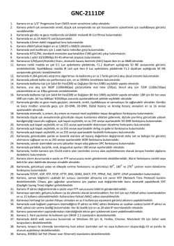 GNC-2111DF Şartname