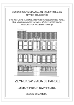 ZEYREK 2419 ADA 35 PARSEL