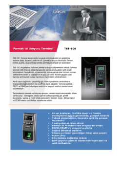 PDF İndir - Teta Elektronik A.Ş.