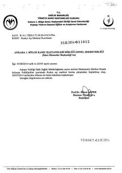 Kuduz Aşı Merkezinin Kurulması Hakkındaki Halk