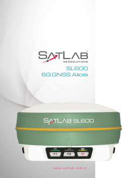 SL600 6G GNSS Alıcısı