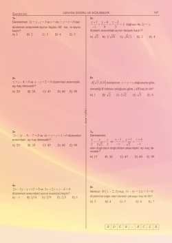 &ouml;rnek sayfalar - Ezbersiz Matematik