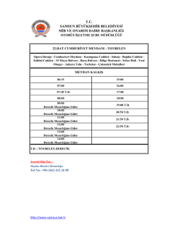 samsun b&uuml;y&uuml;kşehir belediyesi tc mib ve onarım daire başkanlığı