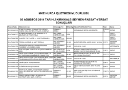 05 ağustos 2014 tarihli kırıkkale-seymen-fabsat