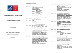 Program - İzmir Üniversitesi