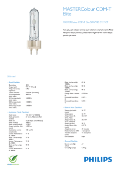 Product Leaflet: CDM-T Elite 50W /930, /942 G12