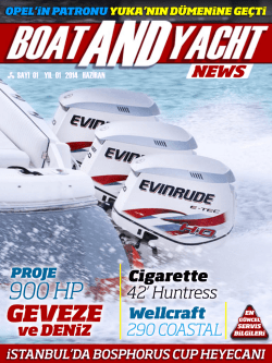 dergiyi oku - Boat and Yacht News