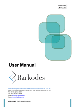 Kullanım Klavuzu