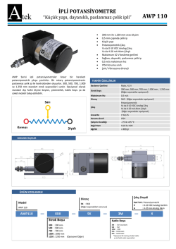 AWP 110 - ALFA ELEKTRONİK