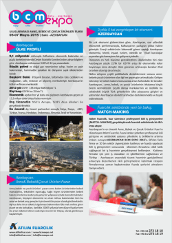 Fuarcılık sekt&ouml;r&uuml;nde yeni bir bakış: MATCH-MAKING