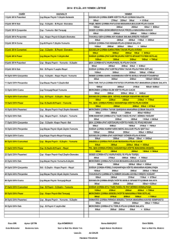2014 eyl&uuml;l ayı yemek listesi