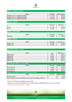 elektrikli kombi - 3 Boyut Enerji Sistemleri