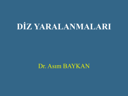 diz yaralanmaları