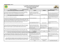 B&uuml;t&ccedil;e - İstanbul &Uuml;niversitesi | İdari ve Mali İşler Daire Başkanlığı