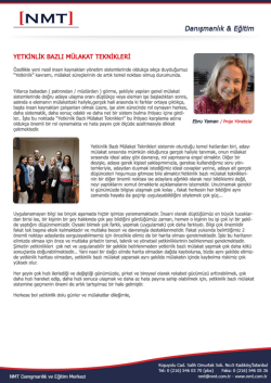 Ebru Yaman / Yetkinlik Bazlı M&uuml;lakat Teknikleri