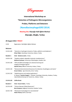 Programme - Biyomedtek