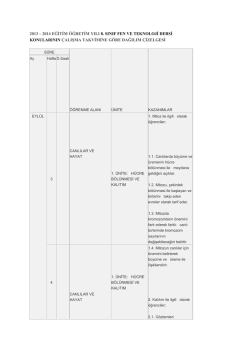 TEOG_Fen ve Teknoloji