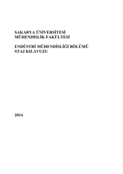 sakarya &uuml;nġversġtesġ m&uuml;hendġslġk fak&uuml;ltesġ end&uuml;strġ
