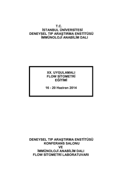 tc istanbul üniversitesi deneysel tıp araştırma enstitüsü immünoloji