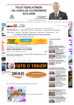 Site D&ouml;k&uuml;man 1 PDF