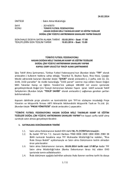 1 / 11 24.02.2014 doğal &ccedil;im y&uuml;zeyli antrenman sahaları yapım