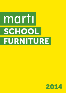 Online Katalog (PDF) - Martı Okul Mobilyaları