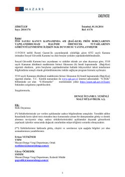 BAĞ-KUR - Denge Akademi