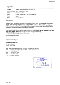 BTSO-Bosnalı Firmalarla İkili G&ouml;r&uuml;şmeler