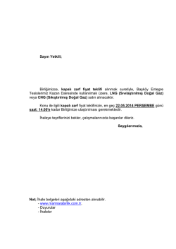 Şartname - Marmarabirlik