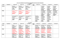 DENİZCİLİK İŞLETMELERİ Y&Ouml;NETİMİ ANABİLİM DALI