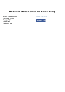 The Birth Of Bebop - Shumk Pdf Ebooks