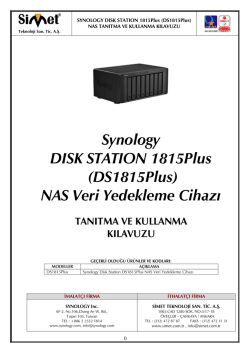 Synology DISK STATION 1815Plus (DS1815Plus)