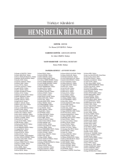 Advisory Board - T&uuml;rkiye Klinikleri