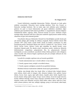 osmanlı mutfağı