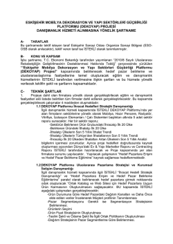 eskişehir mobilya dekorasyon ve yapı sekt&ouml;rleri g&uuml;&ccedil;birliği platformu