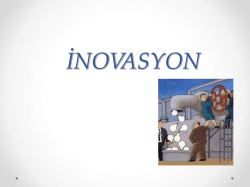 İNOVASYON - Dr. Aykan Candemir