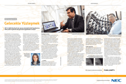 Gelecekle Y&uuml;zleşmek