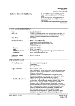 MSDS - Shell