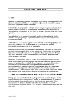 plastik ambalaj &ouml;zellikleri